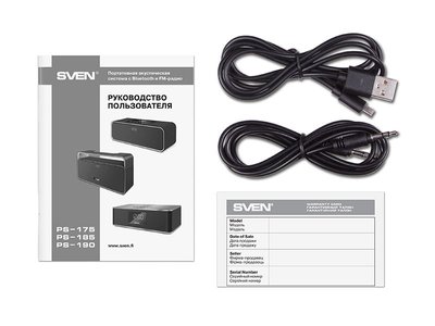 Speakers SVEN "185" Black, 6w, USB power 137746 фото
