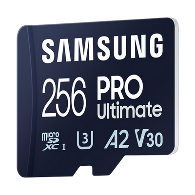 256GB MicroSD (Class 10) UHS-I (U3)+SD adapter, Samsung PRO Ultimate "MB-MY256SA" (R/W:200/130MB/s) 213346 фото