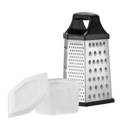Grater with container, 6 sides RESTO 95413 140502 фото