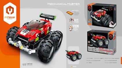 8031, iM.Master Bricks: RC & APP Programming Off-Road Monster Truck 188 pcs 138070 фото