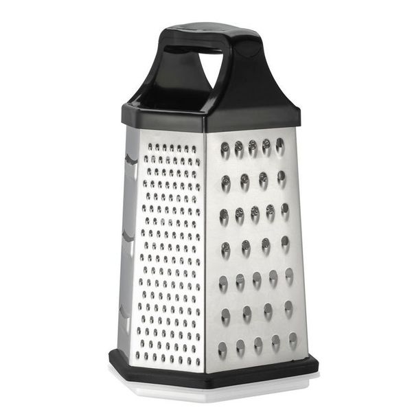 Grater with container, 6 sides RESTO 95413 140502 фото