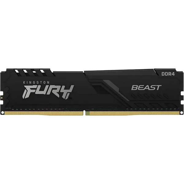 16GB DDR4-3200MHz Kingston FURY Beast (Kit of 2x8GB) (KF432C16BBK2/16WP), CL16-18-18, 1.35V, Black 237073 фото
