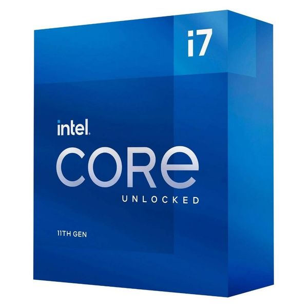 CPU Intel Core i7-11700F 2.5-4.9GHz (8C/16T,16MB, S1200, 14nm, No Integrated Graphics, 65W) Tray 130818 фото