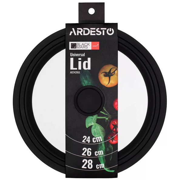 Tempered Glass Lid ARDESTO Black Mars Smart AR2428UL 230403 Imagini