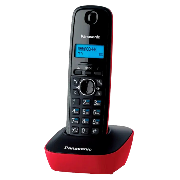 Dect Panasonic KX-TG1611UAR, Red, AOH, Caller ID 46786 фото