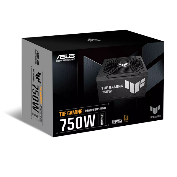 Power Supply ATX 750W ASUS TUF Gaming, 80+ Bronze, 135mm, Active PFC, OPP/OVP/UVP/SCP/OCP/OTP, Sleev 234271 Imagini