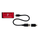 2.0TB Kingston External Portable SSD XS1000 BoC Red, USB 3.2 Gen 2 (69.5x32.6x13.5mm, 28.7g, R/W:105 234549 Imagini 3