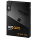 2.5" SATA SSD 2.0TB Samsung 870 QVO "MZ-77Q2T0BW" [R/W:560/530MB/s, 98/88K IOPS, MJX, 4bit MLC] 116934 Imagini 9