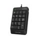 Numeric Keypad A4tech FK13P, Slim Profile, Round-Square Keycaps, High-Elasticity Silicon, USB, Black 116175 фото 3