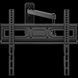 Wall Mount KIVI ''MOTION-443A'' Black 32" - 55" Full Motion, max.35kg, VESA mm: up to 400x400mm 209288 фото 2