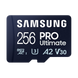 256GB MicroSD (Class 10) UHS-I (U3)+SD adapter, Samsung PRO Ultimate "MB-MY256SA" (R/W:200/130MB/s) 213346 фото 3