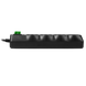 Surge Protector 8 Sockets, 3.0m, Sven "SF-08E-16", Black, flame-retardant material 205892 фото 4