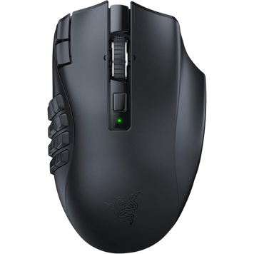 Gaming Wireless Mouse Razer Naga V2, 30k dpi, 19 buttons, 50G, 750IPS, Mech.SW, 95g, 400h, On-Board 226707 Imagini