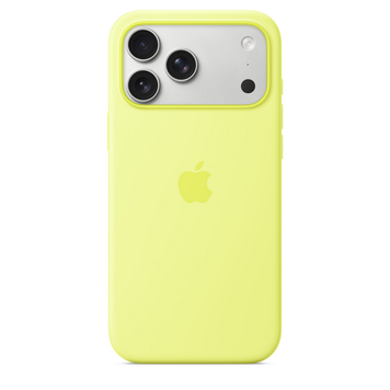Smartphone Apple iPhone 17 Pro Max Silicone Case with MagSafe - Neon Yellow,ModelA3560 239940 Imagini