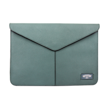 Ultrabook sleeve Baggins, Magnet, Real leather for 13-14", Menthol 257795 фото