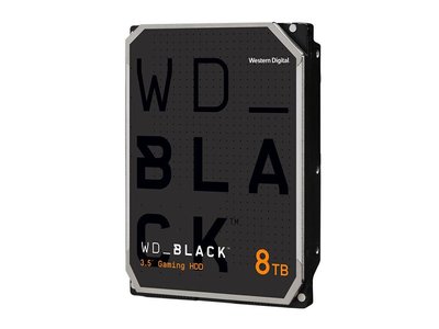 3.5" HDD 8.0TB-SATA-128MB Western Digital "Black (WD8002FZWX)", Gaming, CMR 146970 фото