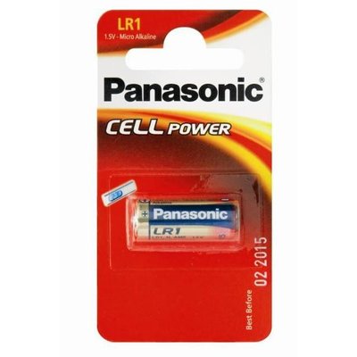 LR1 Panasonic "CELL Power" 1.5V, Alkaline, Blister*1, LR1L/1BE 71711 фото