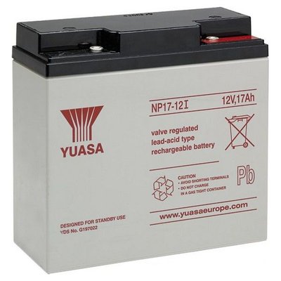 Baterie UPS 12V/ 17AH Yuasa NP17-12I -TW, 3-5 years 112826 фото