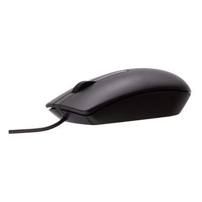 Mouse Dell MS116, Optical, 1000dpi, 3 buttons, Ambidextrous, Black, USB 117374 фото