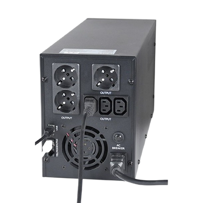 UPS Gembird EG-UPS-036 3000VA/1800W, Line Interactive, LCD, AVR, USB, RJ45, 3xIEC, 3xSchuko 207962 фото