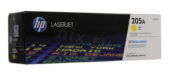 Laser Cartridge HP CF532A (205A) Yellow 120270 фото