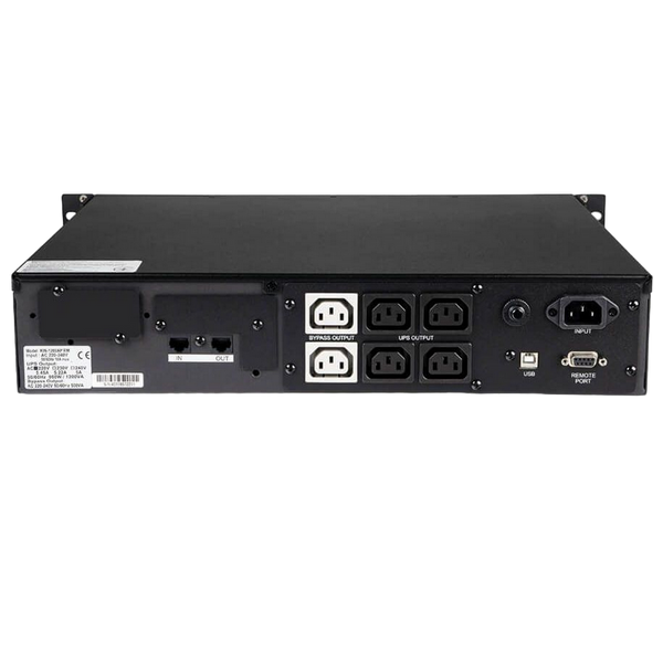 UPS PowerCom KIN-1200AP 1200VA/960W, Rack 2U, Line Interactive,LED, AVR, USB, RS232, RJ45, 6xIEC C13 143994 фото