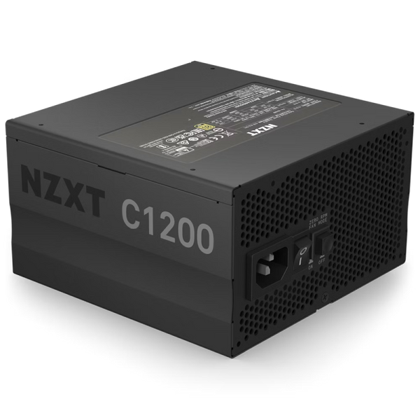 Power Supply ATX 1200W NZXT C1200, 80+ Gold, 135 mm fan, ATX 3.0, Zero RPM Fan mode, Full Modular 209191 фото