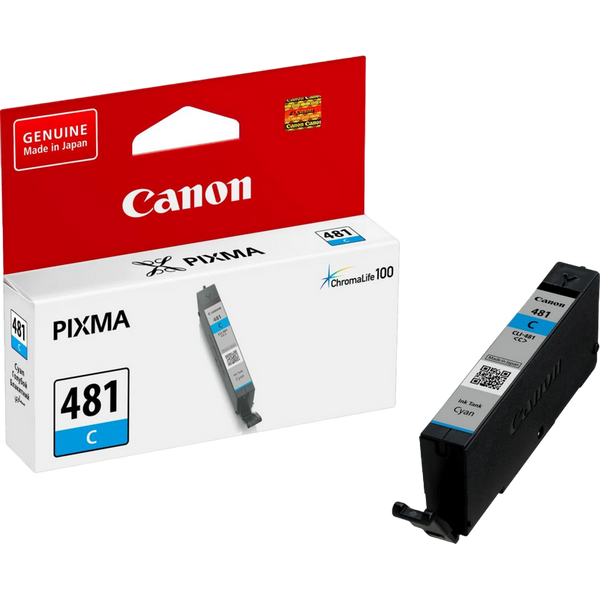 Ink Cartridge Canon CLI-481 C, Cyan 123263 Imagini