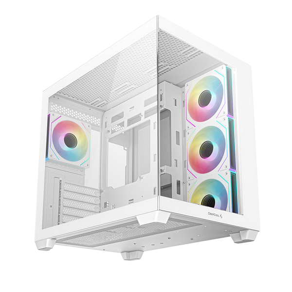 Case ATX Deepcool CG530 4F, w/o PSU, 4x120mm ARGB Вентиляторs, 2xUSB3.0, USB-C, Front & Side Tempered Glass 222096 фото