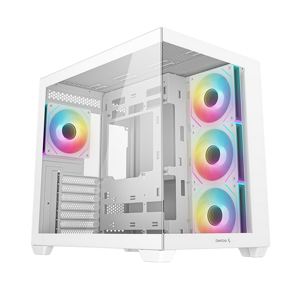Case ATX Deepcool CG530 4F, w/o PSU, 4x120mm ARGB Вентиляторs, 2xUSB3.0, USB-C, Front & Side Tempered Glass 222096 фото