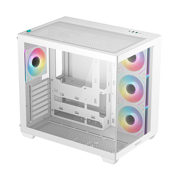 Case ATX Deepcool CG530 4F, w/o PSU, 4x120mm ARGB Вентиляторs, 2xUSB3.0, USB-C, Front & Side Tempered Glass 222096 фото