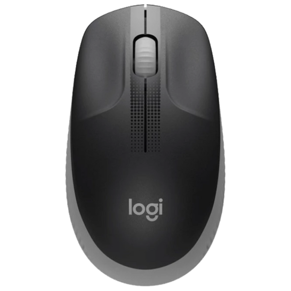Wireless Mouse Logitech M190 Full-size, 1000 dpi, 3 buttons, Ambidextrous, 89,9g., 1xAA, 2,4Ghz, Bla 117859 Imagini