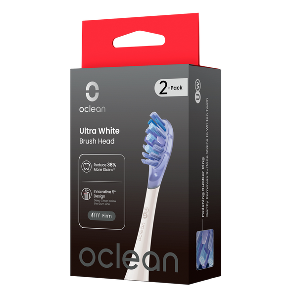 Plaque Control Brush Head Oclean UW03 W02 2-pk, White 257142 Imagini