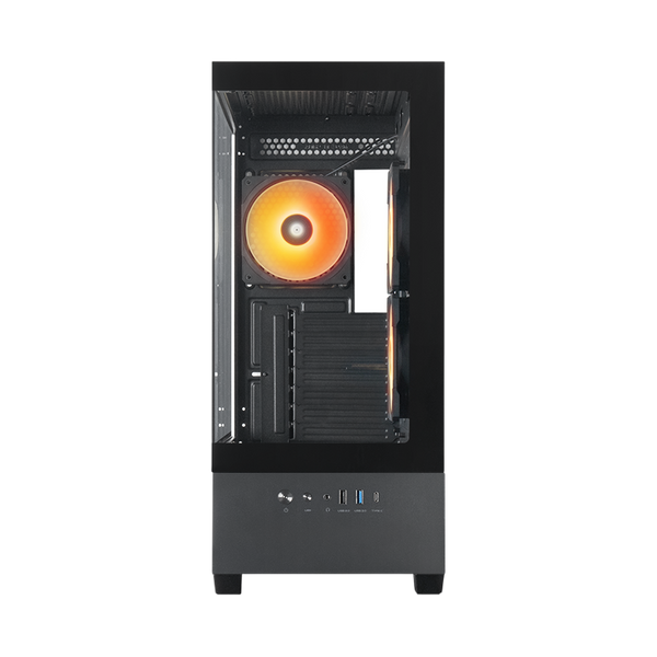 Case mATX Chieftec Chieftronic VISTA, w/o PSU, 0,8mm, 3x120mm ARGB, Temperd Glass, Controller RGB 1x 239979 фото