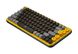 Wireless Keyboard Logitech POP Keys, Mechanical, Compact design, Emoji Keys, 2xAAA, BT/2.4, Yellow 140058 фото 4