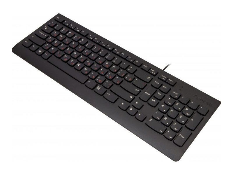 Lenovo 300 USB Combo Keyboard & Mouse Russian, cable lenth 1,8m 136564 фото