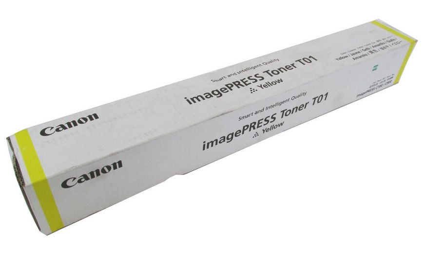 Toner Canon T01 Yellow (1040g/appr. 39 500 pages 5%) for imagePRESS C8xx,C7xx,C6xx,C6x 108049 фото