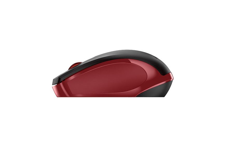 Wireless Mouse Genius NX-8006S, 1200 dpi, 3 buttons, Ergonomic, Silent, BlueEye, 1xAA, Black/Red 145730 фото