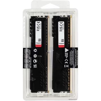 64GB DDR5-6000MHz Kingston FURY Beast (Kit of 2x32GB) (KF560C36BBEK2-64), CL36-38-38, 1.35V, AMD EX 218539 фото