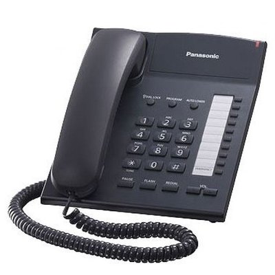 Telephone Panasonic KX-TS2382UAB, Black, Ringer Indicator, One-Touch Dialer of 20 Numbers 40565 фото