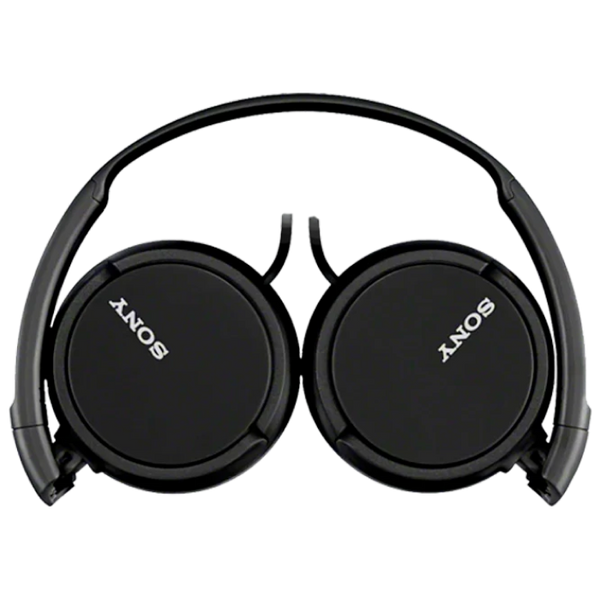 Headphones SONY MDR-ZX110AP, Mic on cable, 4pin 3.5mm jack L-shaped, Cable: 1.2m, Black 128715 Imagini