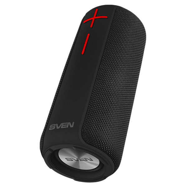 Speakers SVEN "PS-215" 12W, Waterproof (IPx6), TWS, Bluetooth, FM, USB, microSD, 2400mA*h, Black 200678 фото