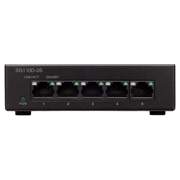 .5-port Gigabit Desktop Switch Cisco SG110D-05 123566 Imagini