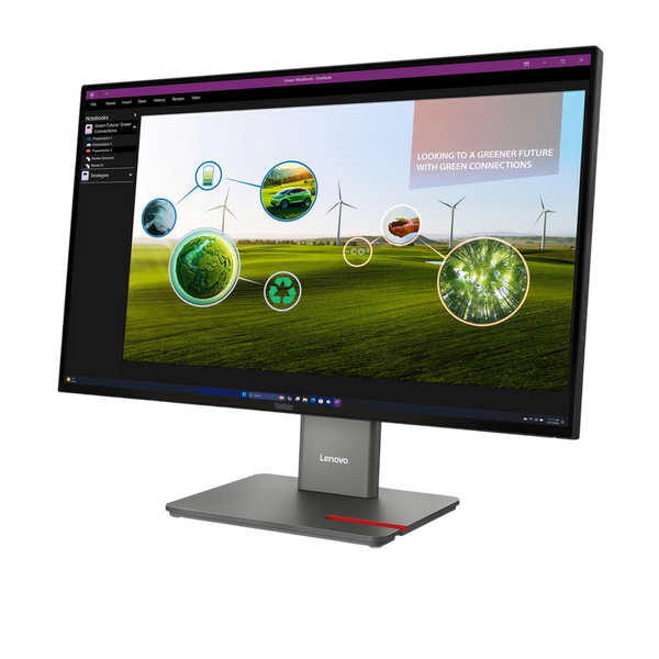 27" LENOVO ThinkVision P27Q-40,Black,IPS,2560x1440,120Hz,4ms 350cd,CR1500:1,HDMI+DP+USB+TypeC,Pivot 235647 фото