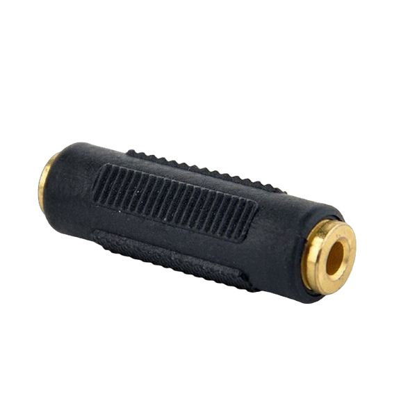 Audio adapter 3-pin*3.5 mm socket to 3-pin*3.5 mm socket, Cablexpert A-3.5FF-01 122838 фото