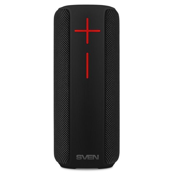 Speakers SVEN "PS-215" 12W, Waterproof (IPx6), TWS, Bluetooth, FM, USB, microSD, 2400mA*h, Black 200678 фото