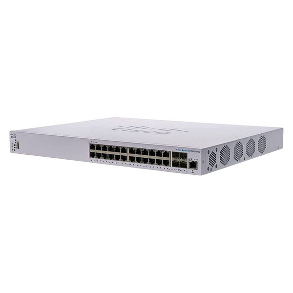 24-port 10 Gigabit Stackable Managed Switche Cisco CBS350-24XS, 4x10G Combo + 20xSFP+ 149098 Imagini