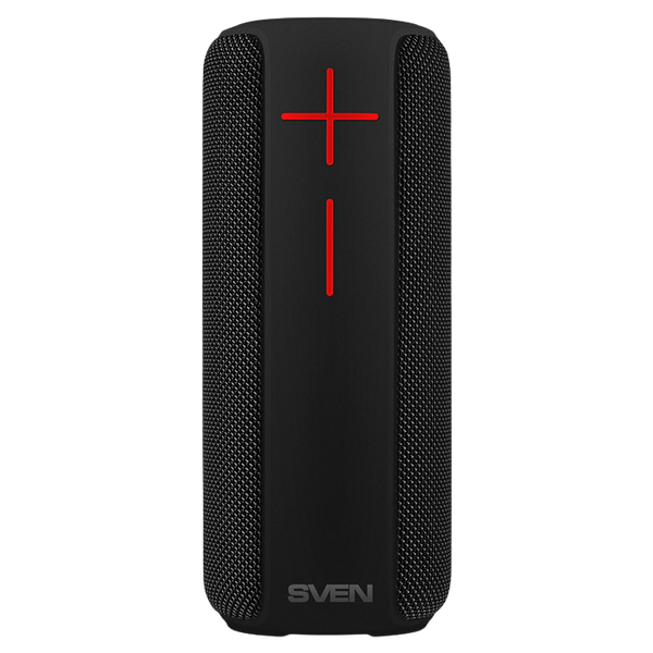 Speakers SVEN "PS-215" 12W, Waterproof (IPx6), TWS, Bluetooth, FM, USB, microSD, 2400mA*h, Black 200678 фото