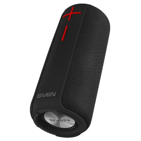 Speakers SVEN "PS-215" 12W, Waterproof (IPx6), TWS, Bluetooth, FM, USB, microSD, 2400mA*h, Black 200678 фото