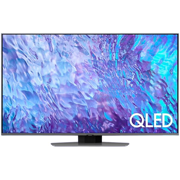 65" QLED SMART Телевизор Samsung QE65Q80CAUXUA, 3840x2160 4K UHD, Tizen, Серебристый 211896 фото